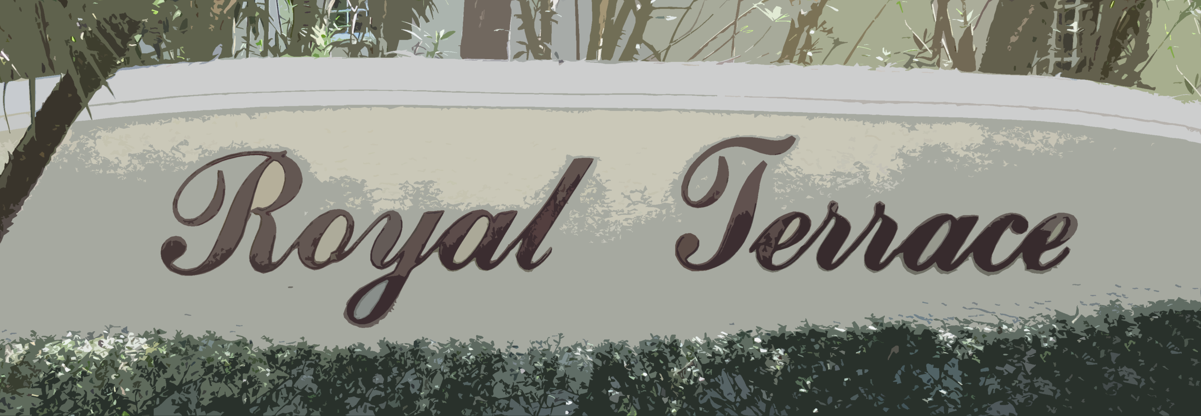 Royal Terrace sign