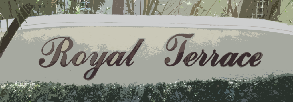 Royal Terrace Sign